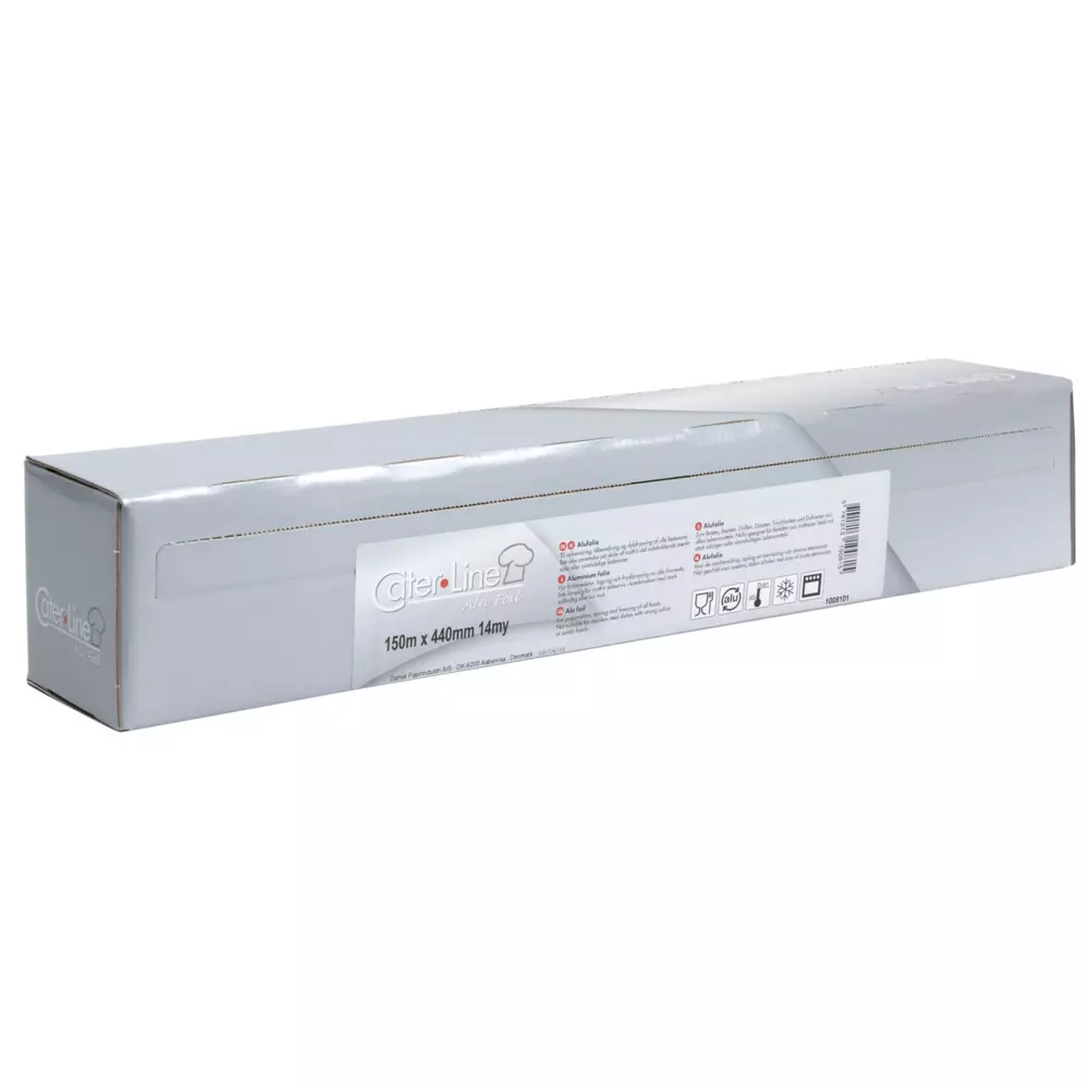 Abena 10081, CATER-LINE Aluminum Foil 44cmx150m 14my In Dispenser Box, image 1