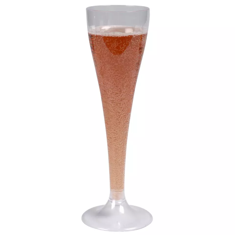 Abena 134065, GASTRO Champagne Glass 17cm Ø6cm 10/11cl Clear PS 12, image 1, gallery thumbnail