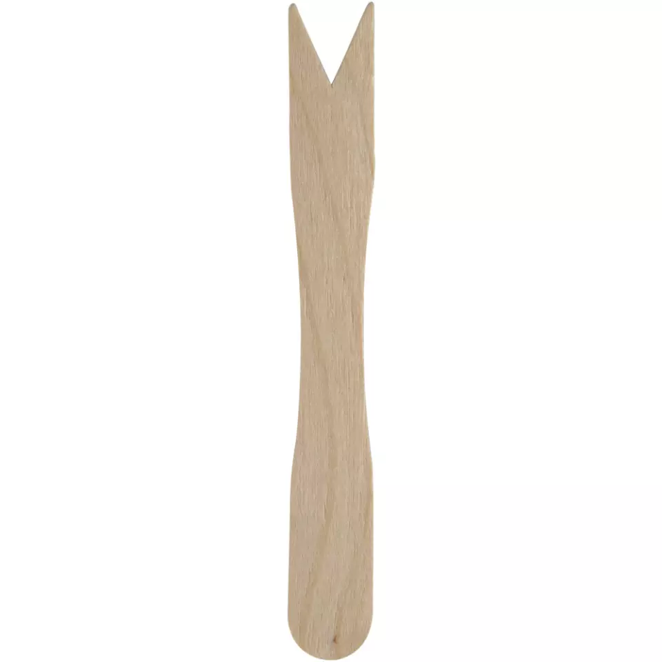 Abena 1000013999, GASTRO Grill-/provsmakningsgaffel 8,5cm Trä, image 1, gallery thumbnail