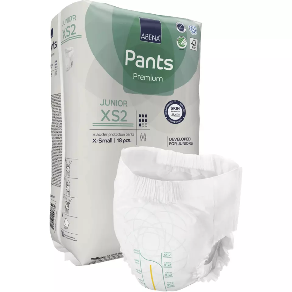 Abena 1000021317, Pants Premium Junior XS2 Incontinence Pants, image 1, gallery thumbnail