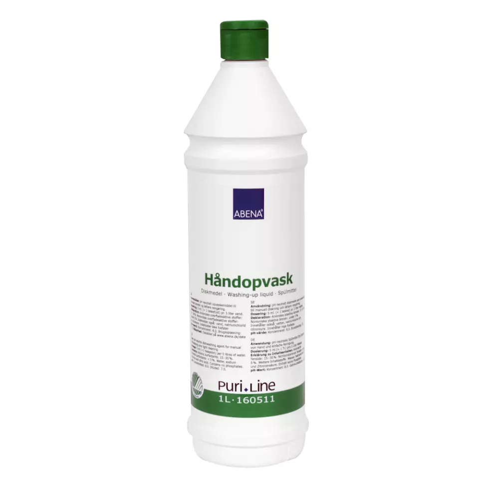 Abena 160511, PURI-LINE Hand Dishwashing Liquid 1L Unscented, image 1, gallery thumbnail