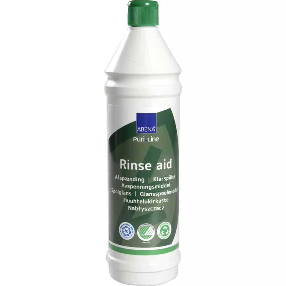 Abena 1000013664, PURI-LINE Rinse Aid 1L Fragrance-Free, image 1, gallery thumbnail