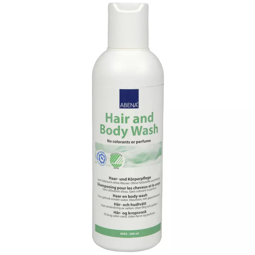 Abena 6993, Dry Shampoo 200ml for Hair and Body, image 1