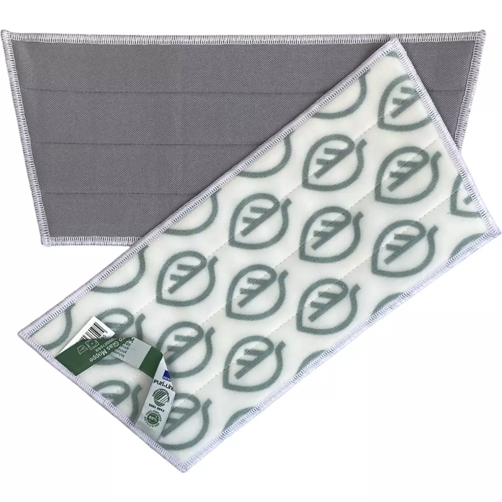 Abena 1000007840, PURI-LINE Velcro Mop For Glass Surfaces 30cm Microfiber, image 1