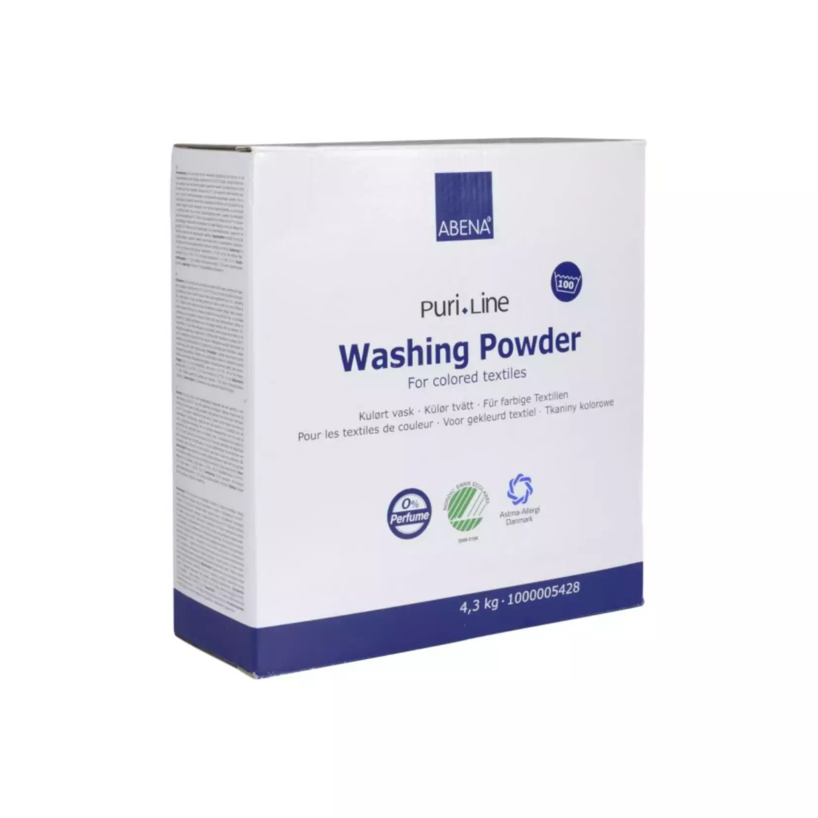 Abena 5427, Washing Powder For White Laundry, image 1