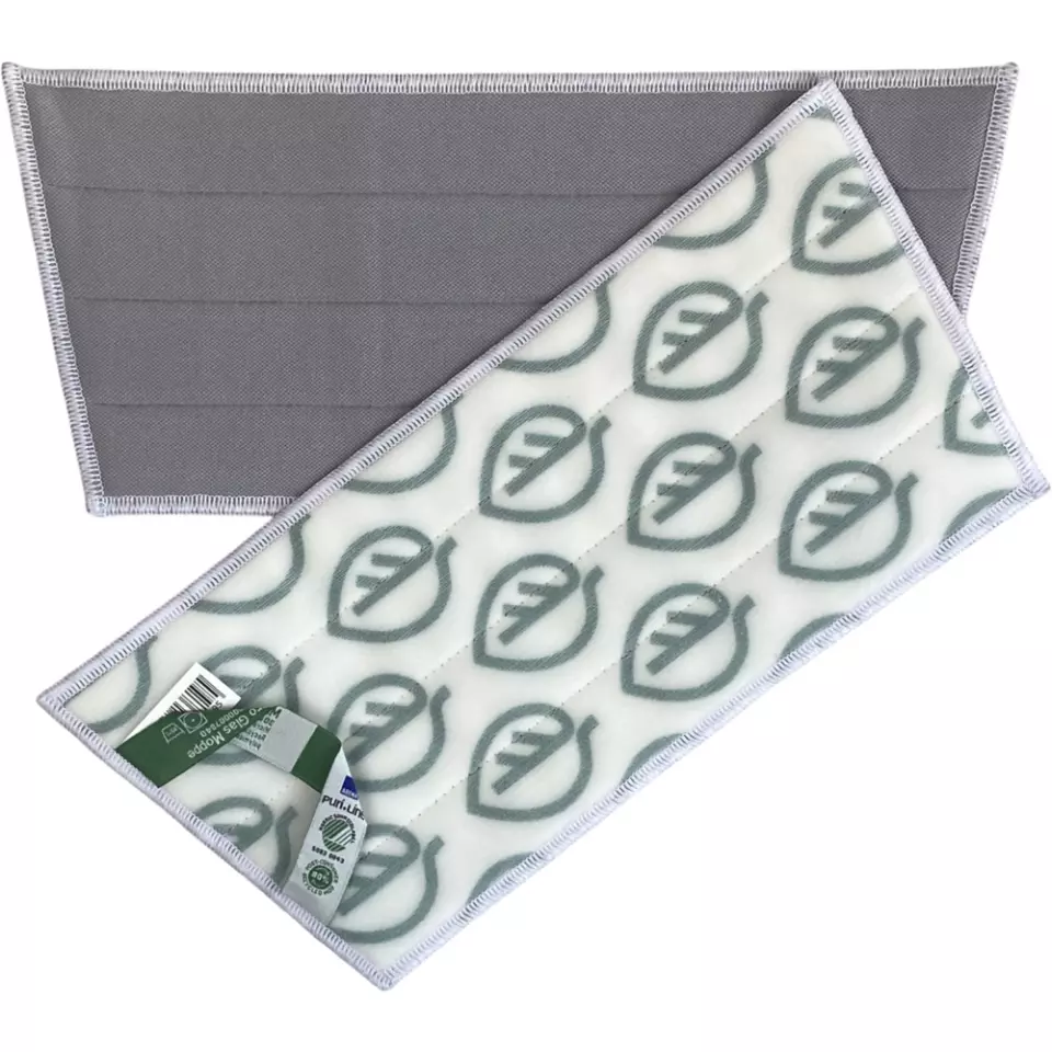 Abena 1000007840, PURI-LINE Velcro Mop For Glass Surfaces 30cm Microfiber, image 1, gallery thumbnail