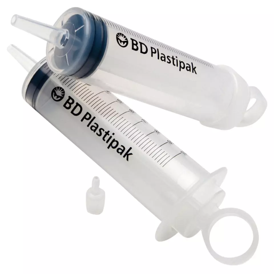 Abena 228007, BD Plastipak Irrigation Syringe 100ml Individual Luer 3-Part Sterile, image 1, gallery thumbnail