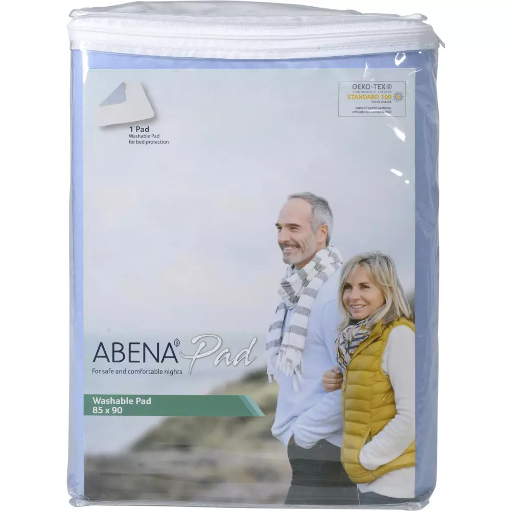 Abena 407300, ABRI-SOFT Washable Bed Pad 85x90 Blue, image 1