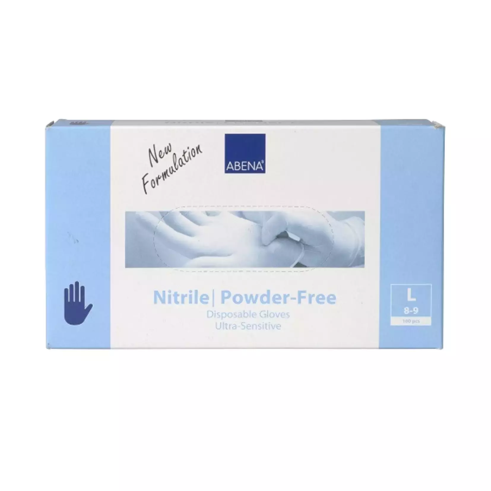 Abena 977, Black Nitrile Gloves, image 1