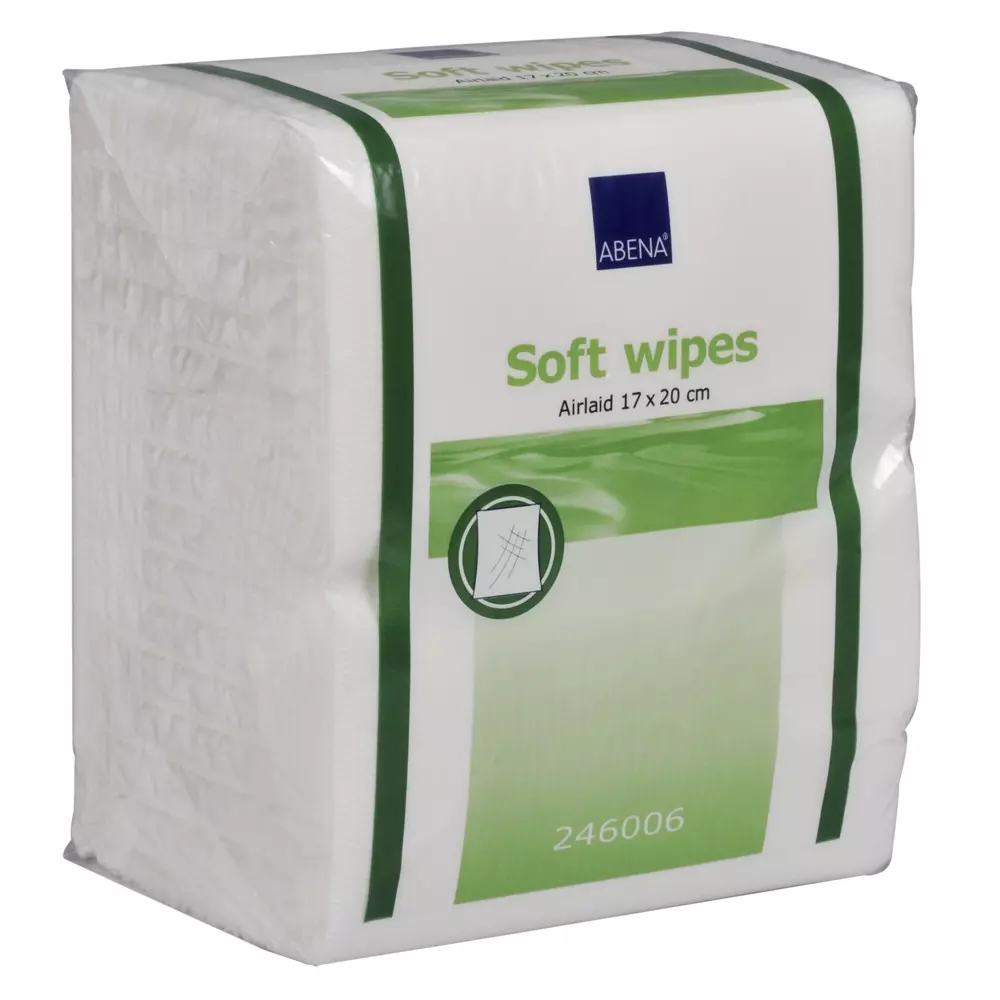 Abena 246006, Airlaid Washing Wipe 17x20cm Single-Layer, image 1