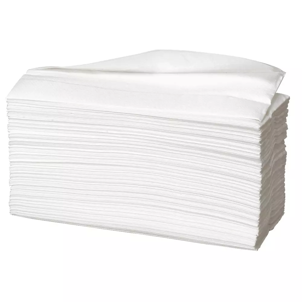 Abena 6127, CARE-NESS Excellent Handduk 2-lagers C-vikning 31x23cm Vit, image 1