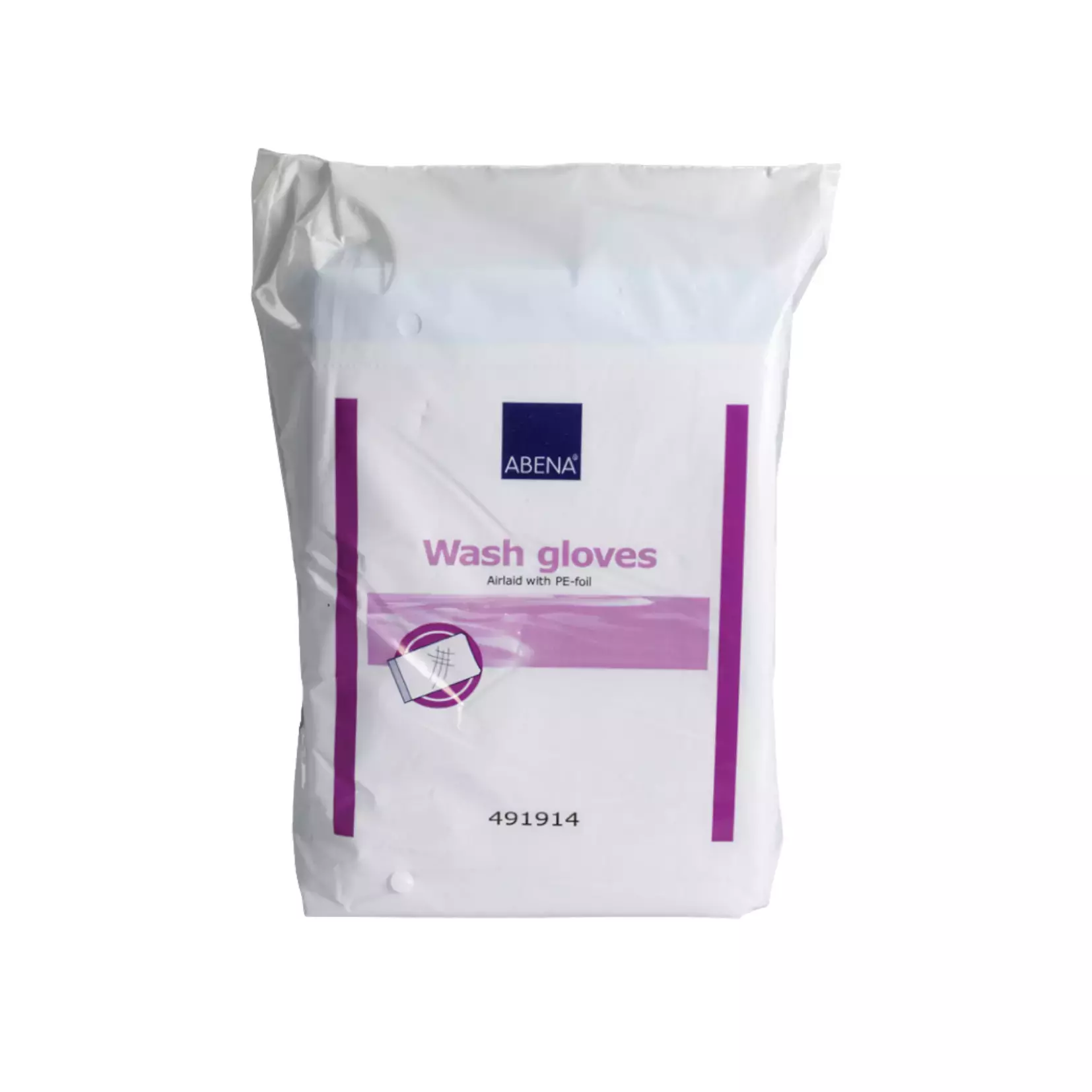 Abena 1914, Plastic-Coated Washing Mitt, image 2
