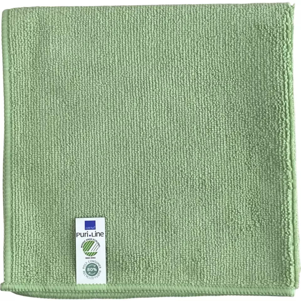 Abena 1000008238, PURI-LINE Basic Mikrokuituliina 40x40cm Vihreä, image 1, gallery thumbnail