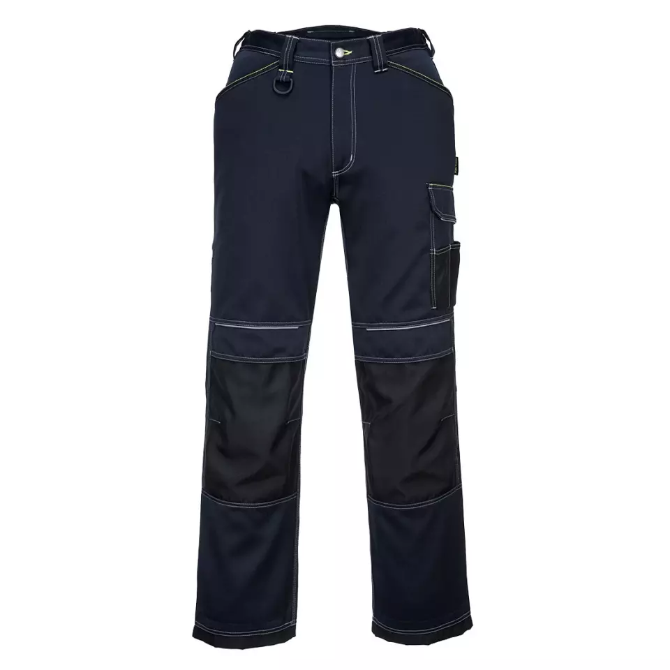 Portwest T601NBR, PW3 Work Trousers, Navy/Black