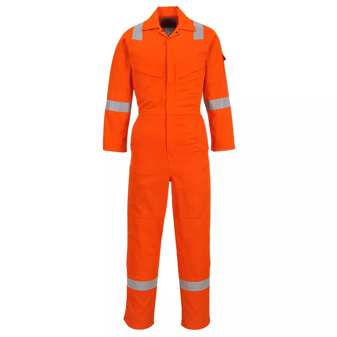 Portwest FR28ORR, Bizflame Work Light Weight Anti-Static FR Coverall 280g, Orange