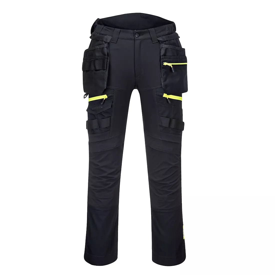 Portwest DX440BKR, DX4 Detachable Holster Pocket Trousers, Black, image 1