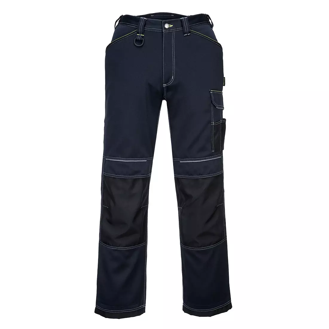 Portwest T601NBR, PW3 Work Trousers, Navy/Black