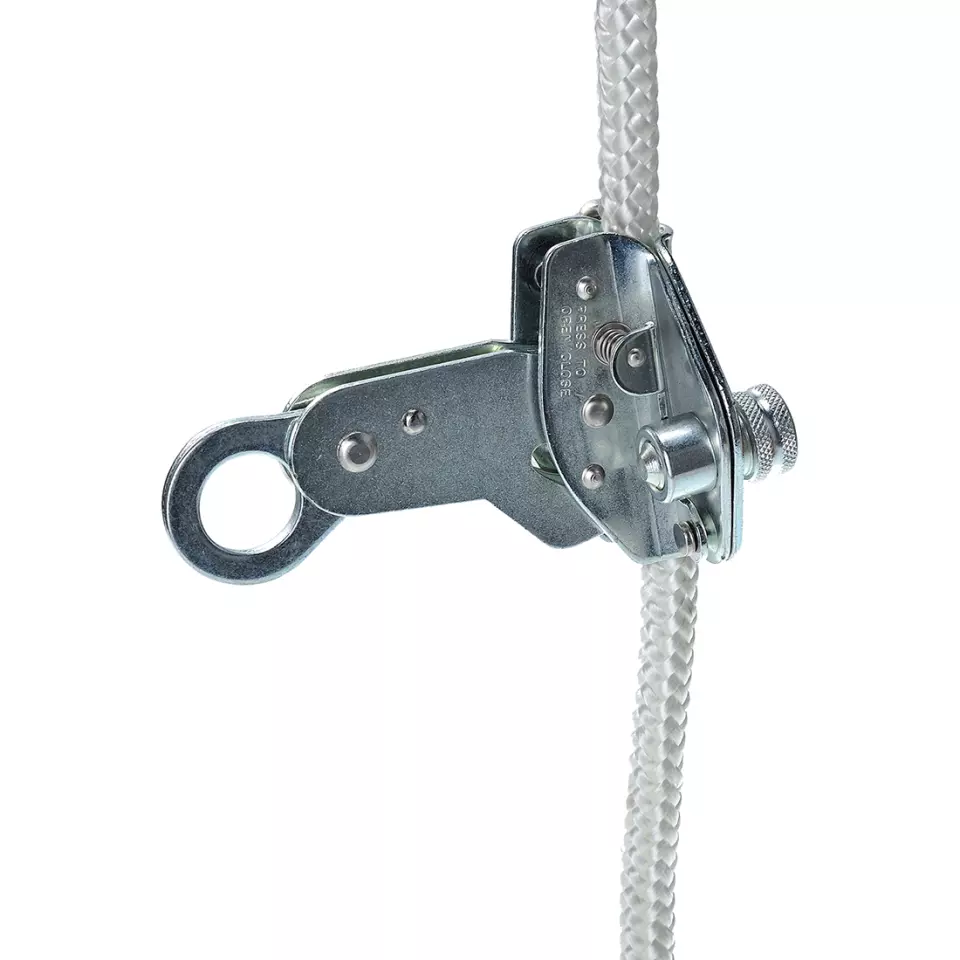 Portwest FP36SIR, 12mm Detachable Rope Grab, Silver, image 1, gallery thumbnail
