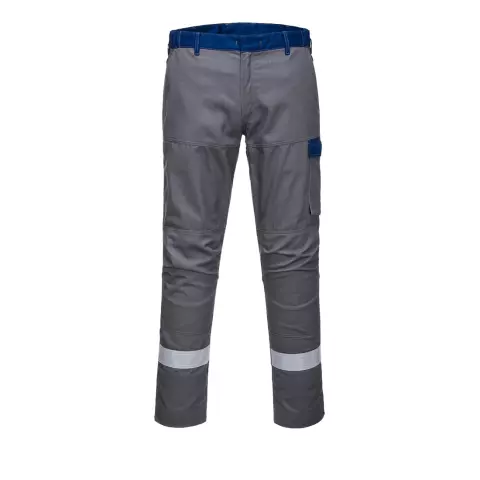 Portwest Bizflame Industry Two Tone Trousers, Grey