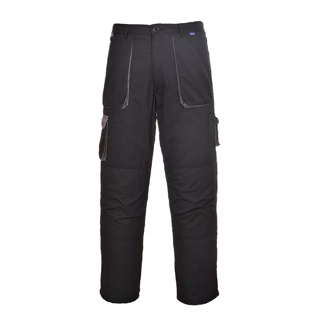 Portwest TX11BKR, Texo Contrast Bundhose, Schwarz