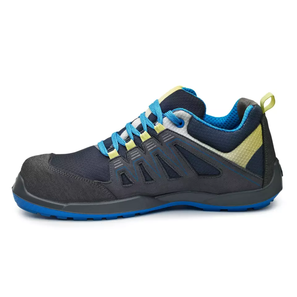 Portwest B0657NYR, Paddle Shoe S1P SRC, Navy/Yellow, image 2, gallery thumbnail