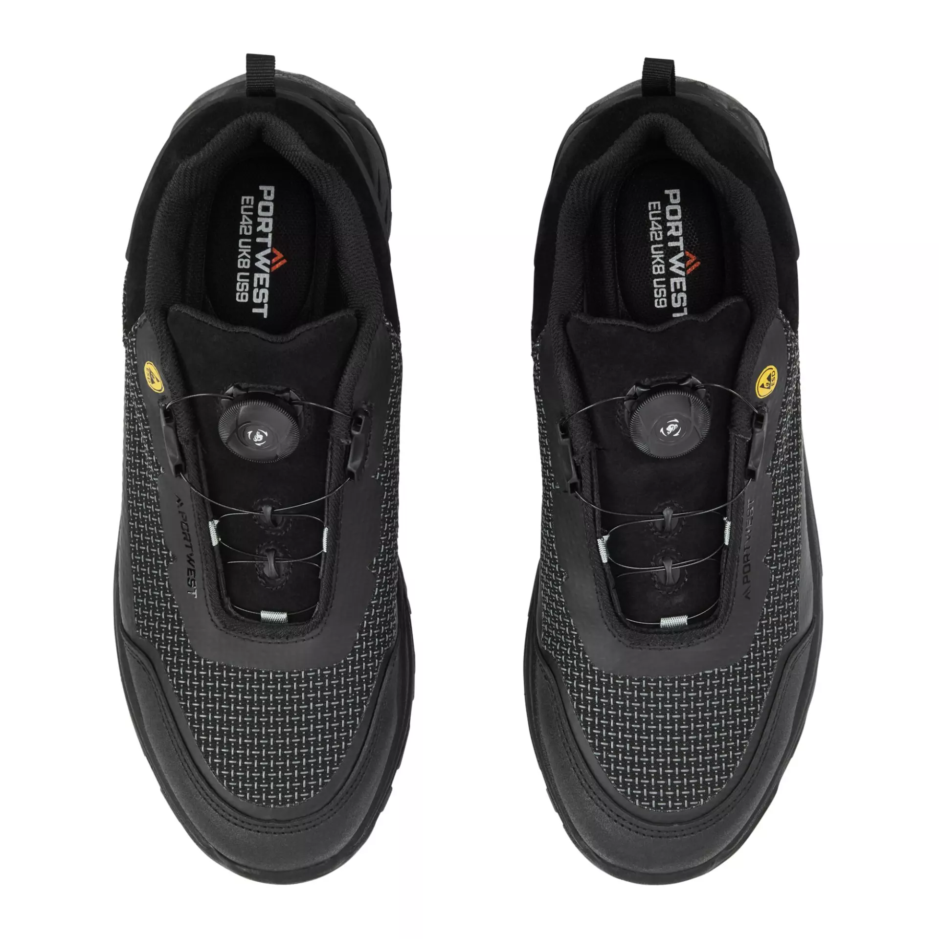 Portwest FE05BGY, Girder Composite Low Shoe S3S ESD SR FO, Black/Grey, image 3