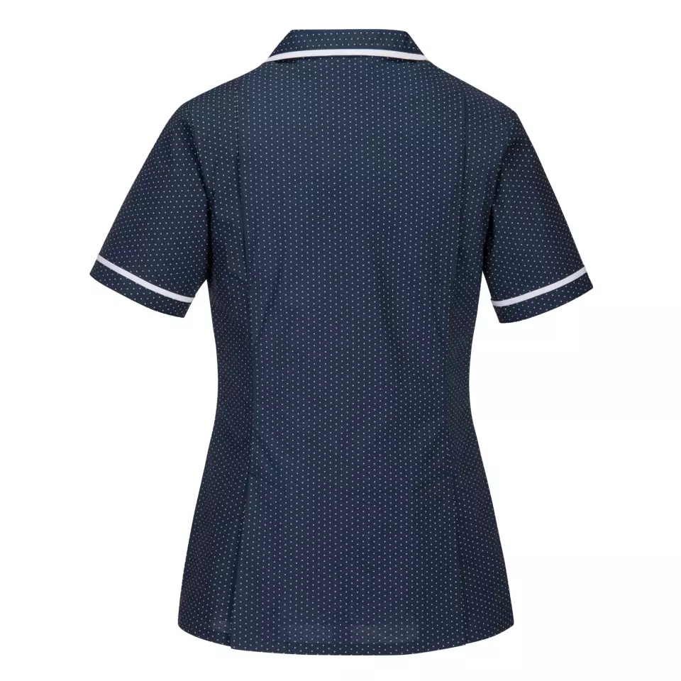 Portwest LW19NAR, Stretch Classic Care Home Tunic, Navy, image 2, gallery thumbnail