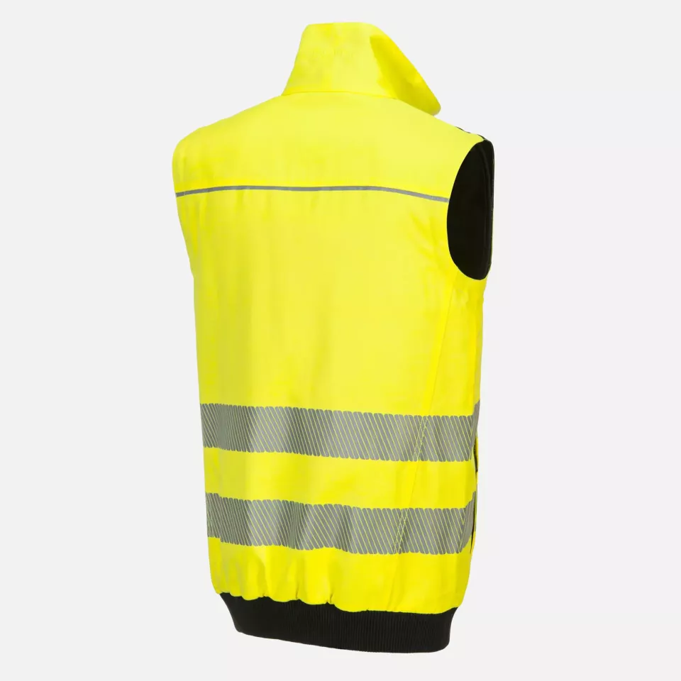 Portwest PW302YBR, PW3 Hi-Vis 3-in-1 Pilot Jacket, Yellow/Black, image 8, gallery thumbnail