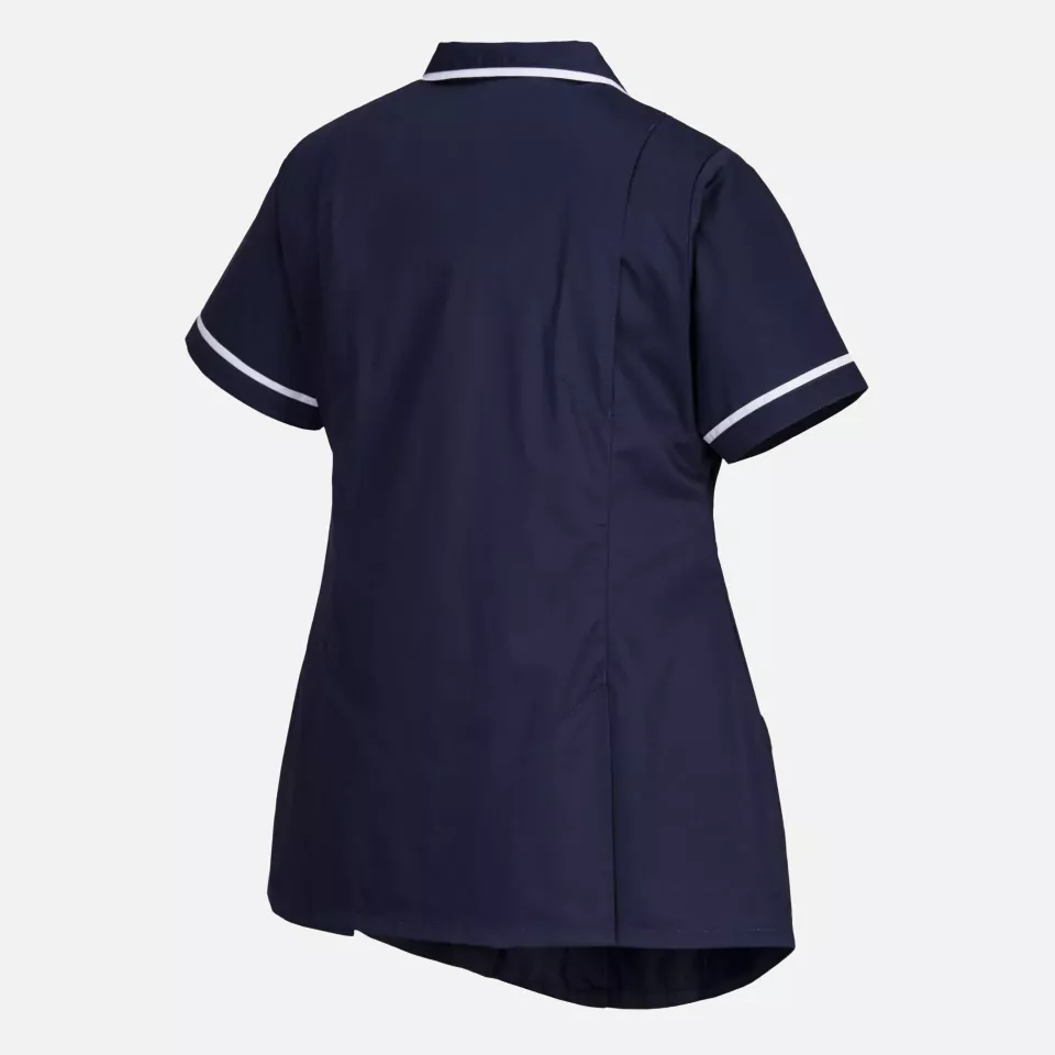 Portwest LW18NAR, Stretch Maternity Tunic, Navy, image 3, gallery thumbnail