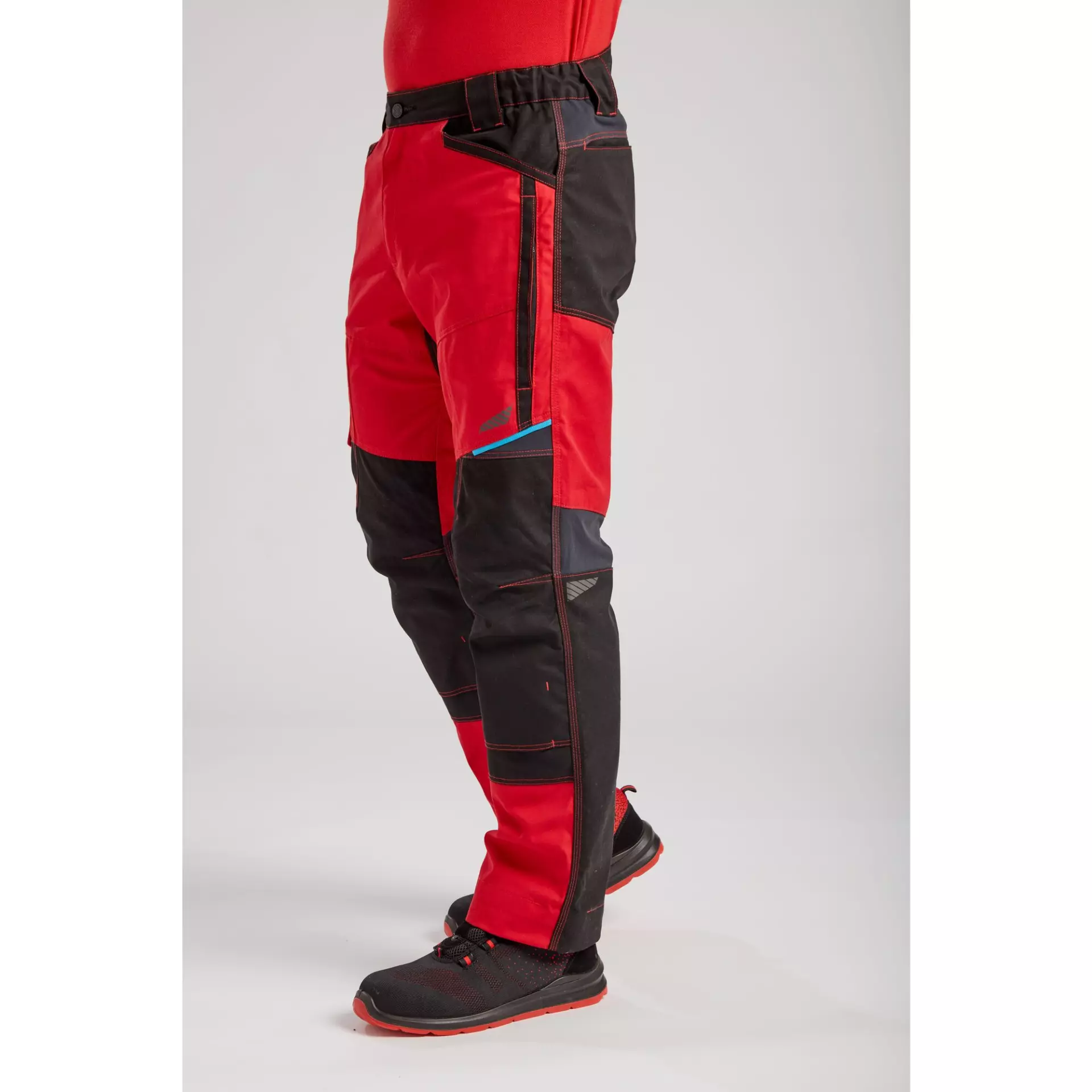 Portwest T701DRR, WX3 Work Trousers, Deep Red, image 7