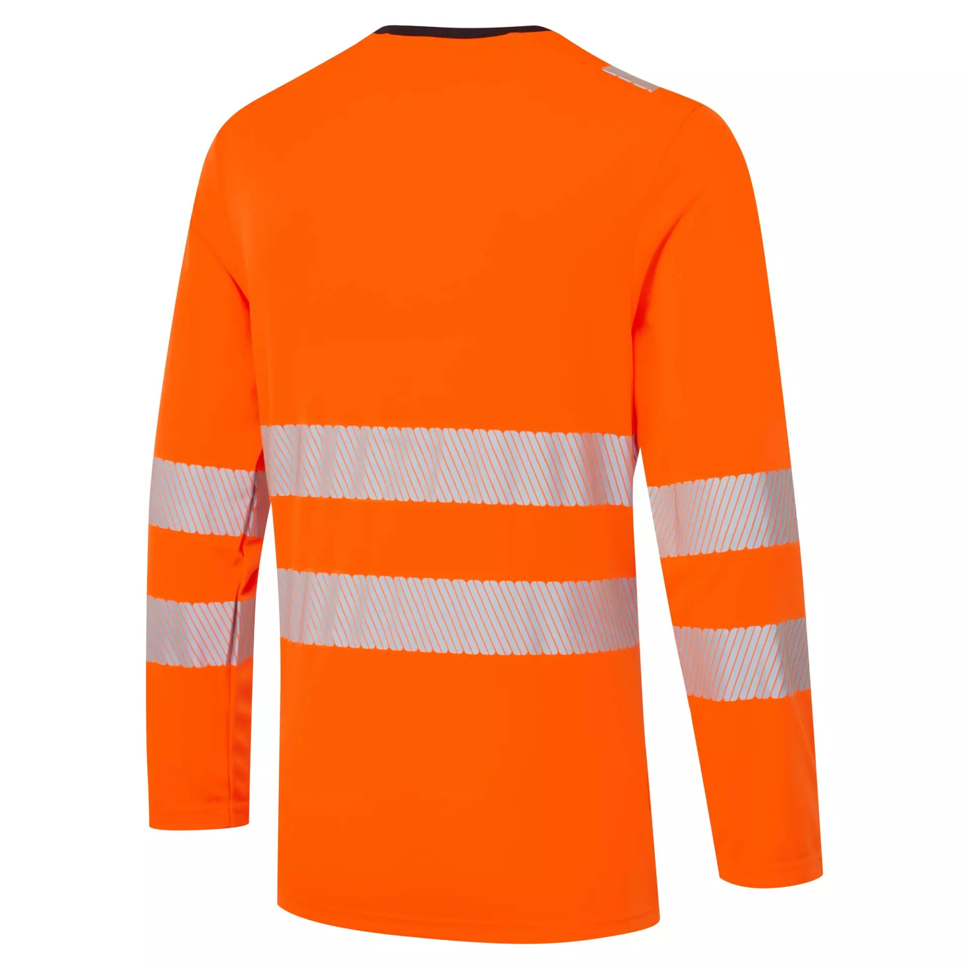 Portwest DX416OBR, DX4 Hi-Vis T-Shirt L/S, Orange/Black, image 2