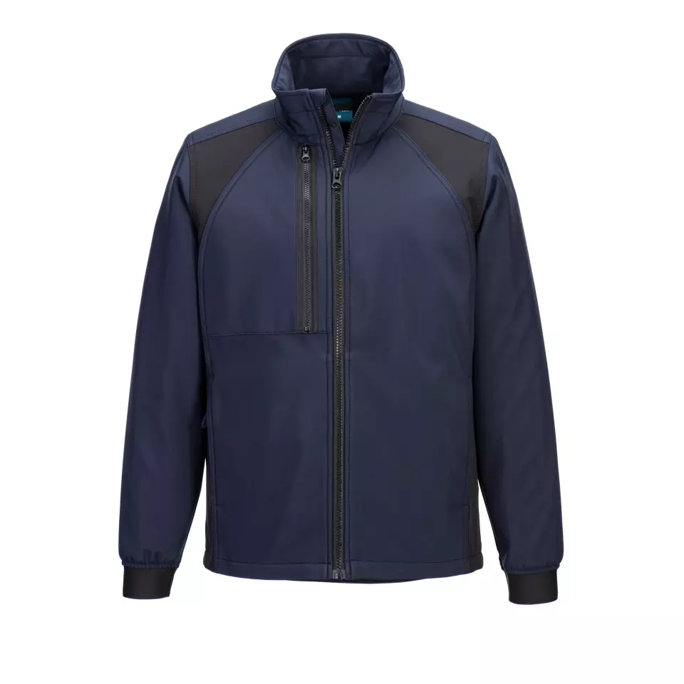 Portwest CD870DNR, WX2 Eco Softshell (2L), Dark Navy, image 1, gallery thumbnail