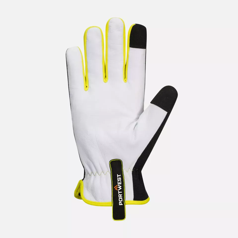 Portwest A776BKY, PW3 Winter Glove, Black/Yellow, image 2, gallery thumbnail