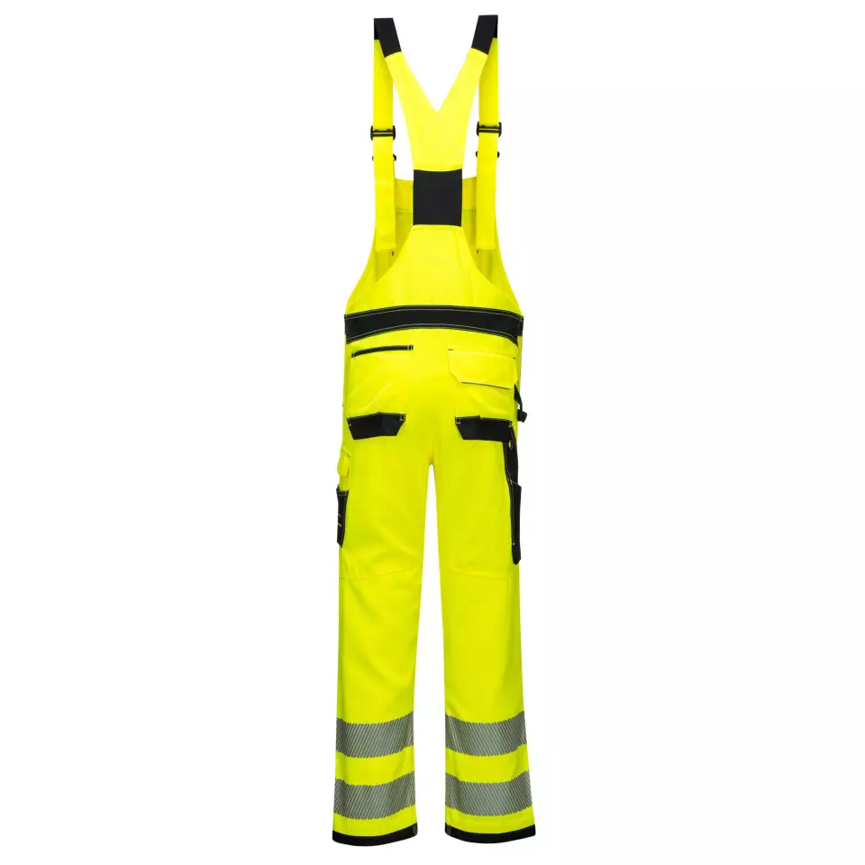 Portwest PW344YBR, PW3 Hi-Vis Bib and Brace, Yellow/Black, image 1, gallery thumbnail