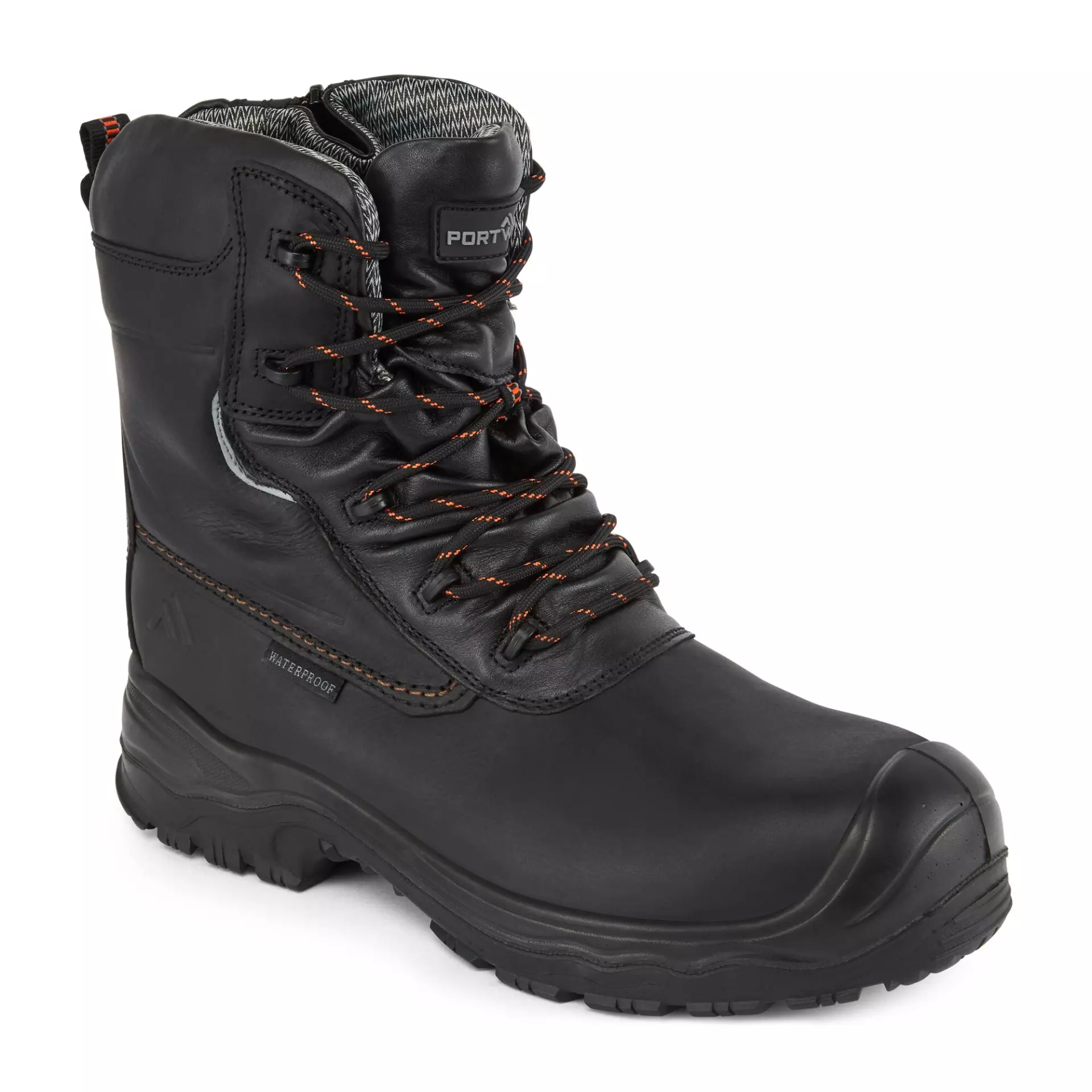 Portwest FD02BKR, Composite Leather Traction Boot 7" S7L HRO CI FO, Black, image 3