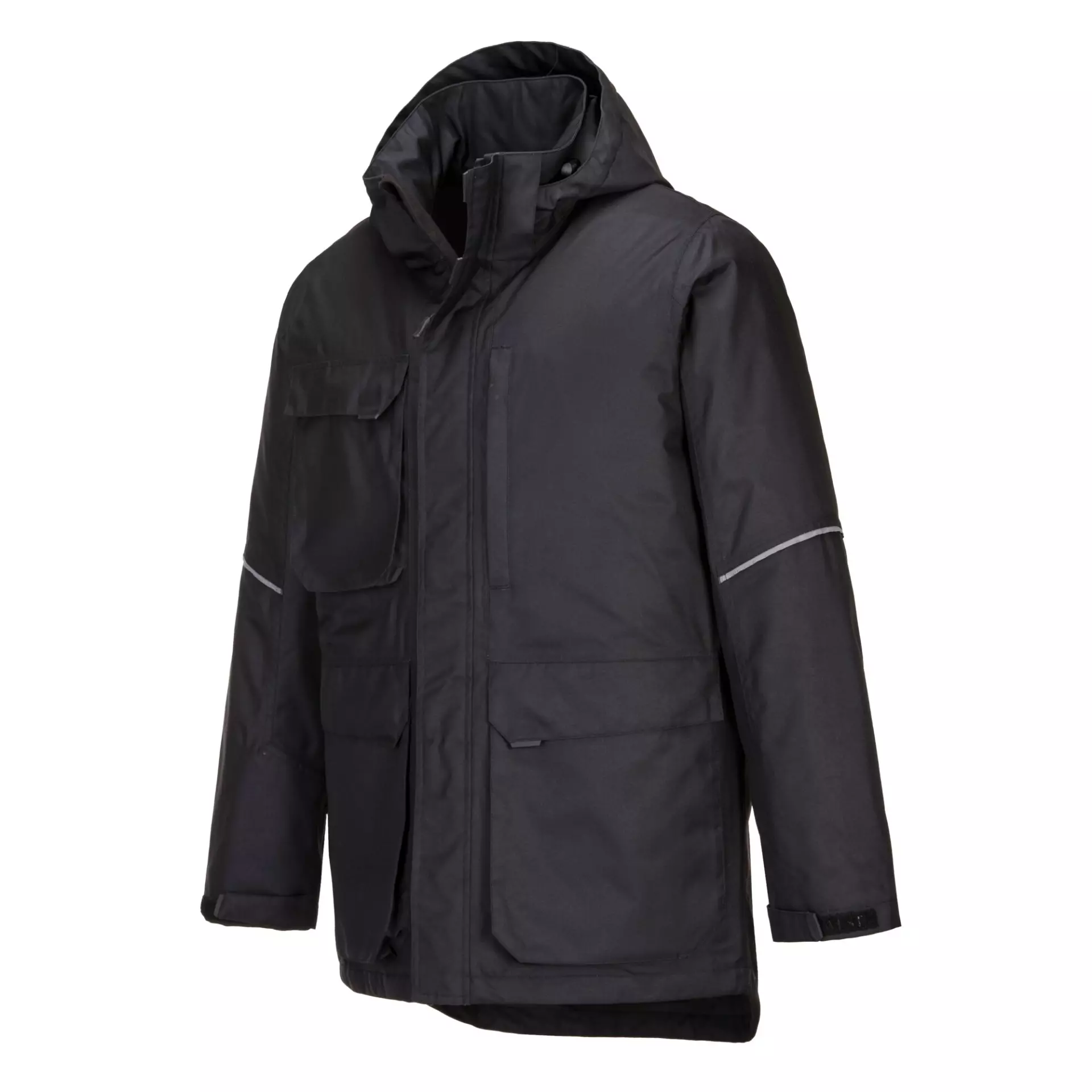 Portwest KX360BKR, KX3 Winter Parka Jacket, Black, image 4