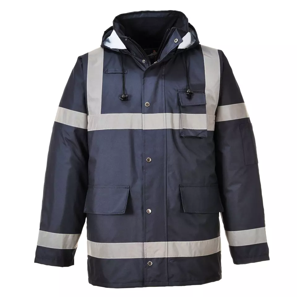 Portwest S433NAR, Iona Lite Traffic Jacket, Navy, image 1, gallery thumbnail