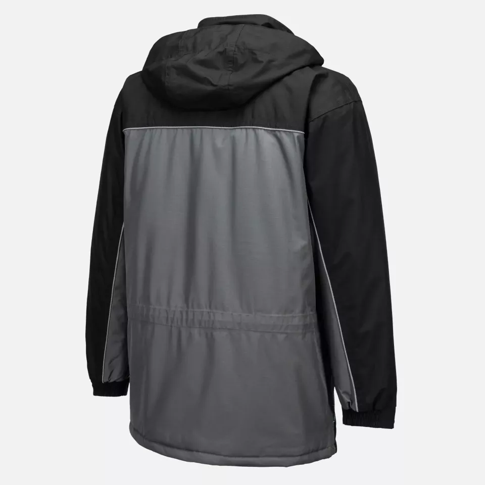 Portwest S562BYR, Ripstop Winter Jacket, Black/Grey, image 4, gallery thumbnail