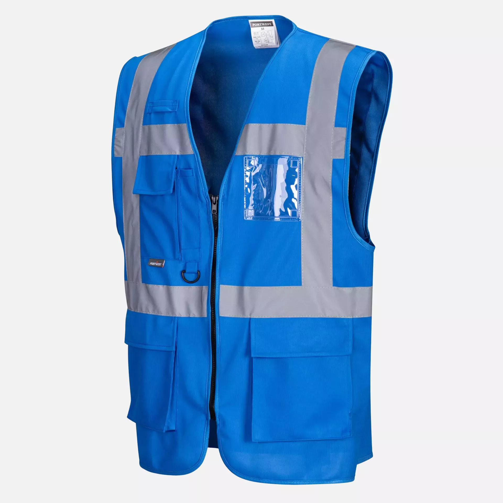 Portwest F476RBR, Iona Executive Vest, Royal Blue, image 4
