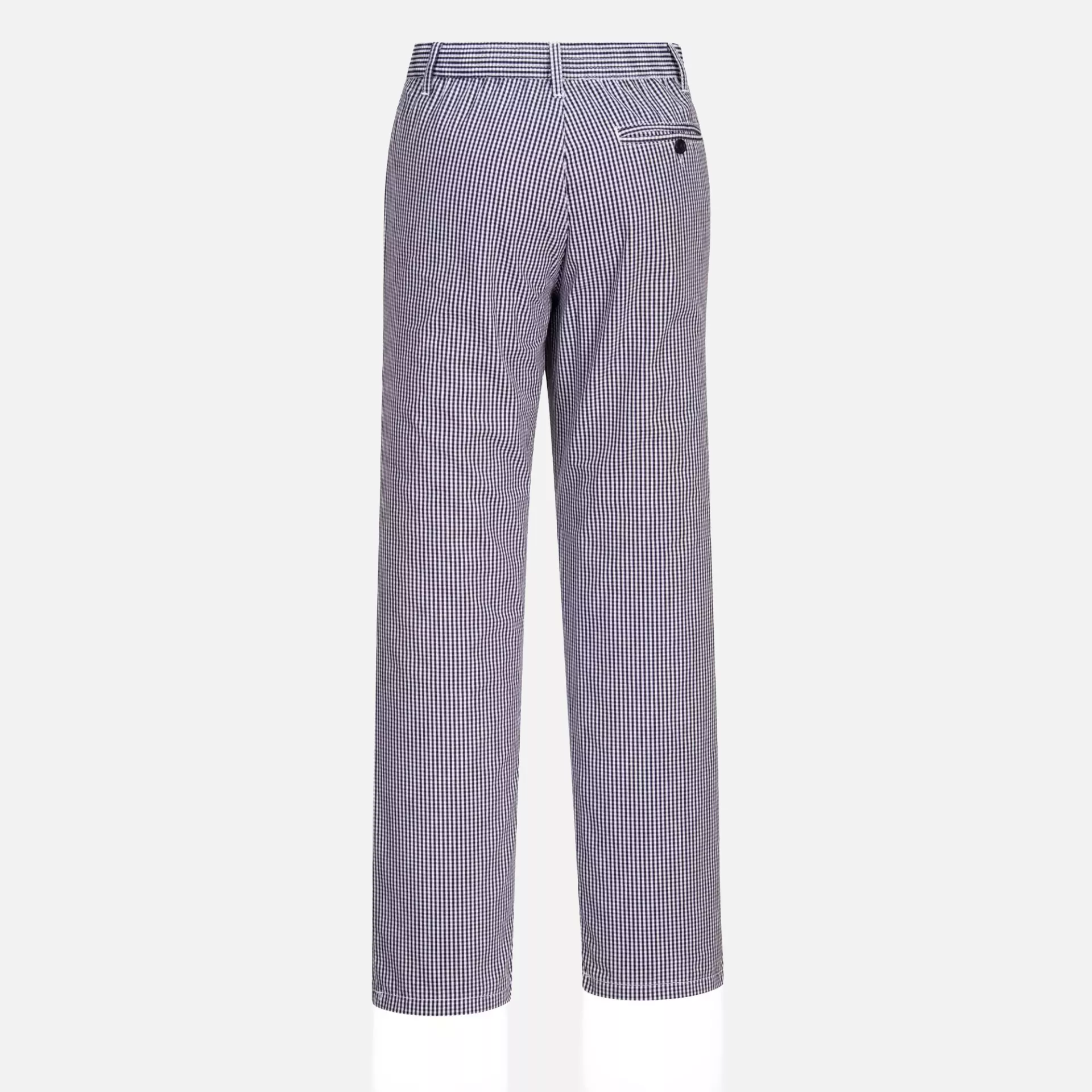 Portwest C075CHR, Chef's Barnet Trousers, Blue Check, image 2