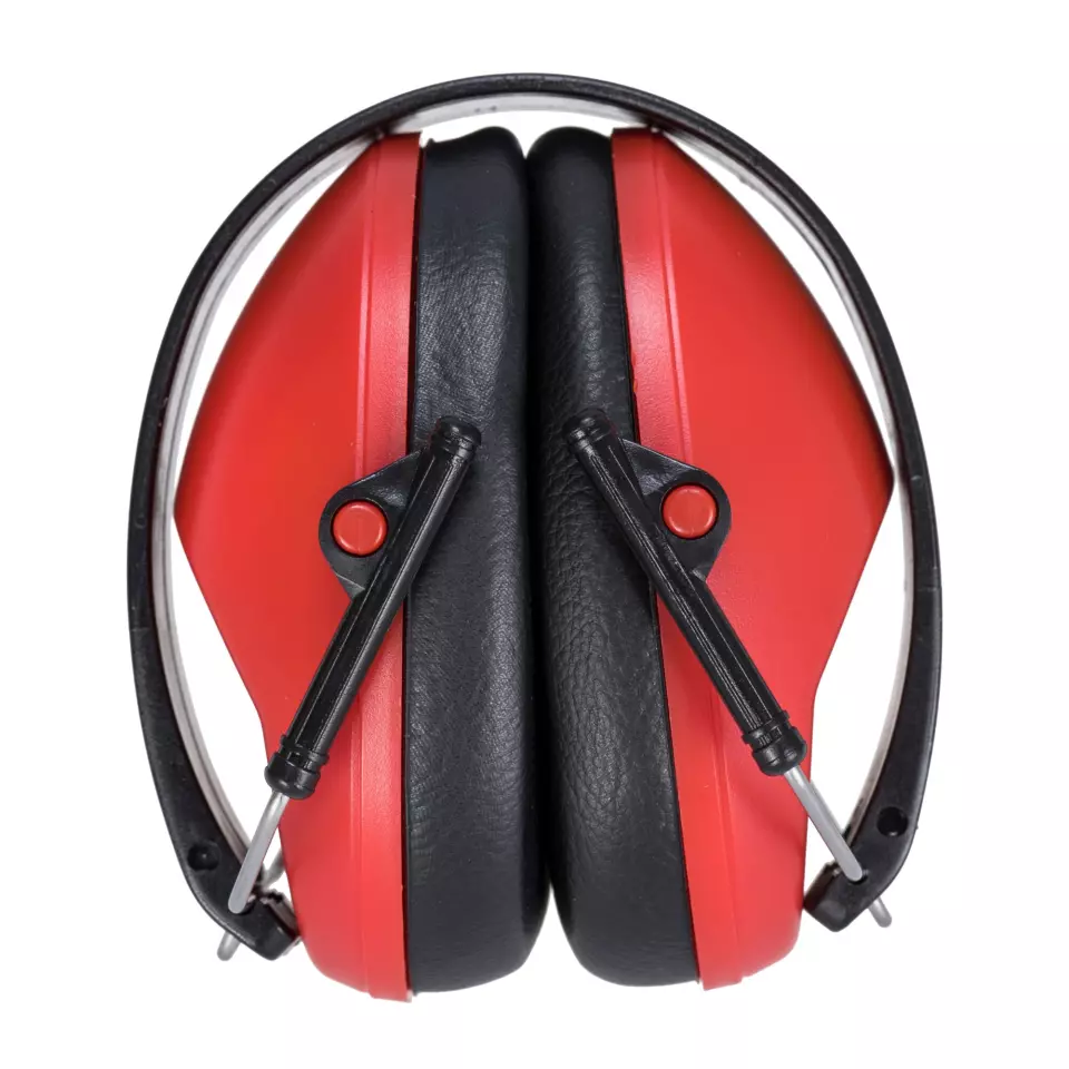 Portwest PS48RER, Slim Ear Defenders, Red, image 2, gallery thumbnail