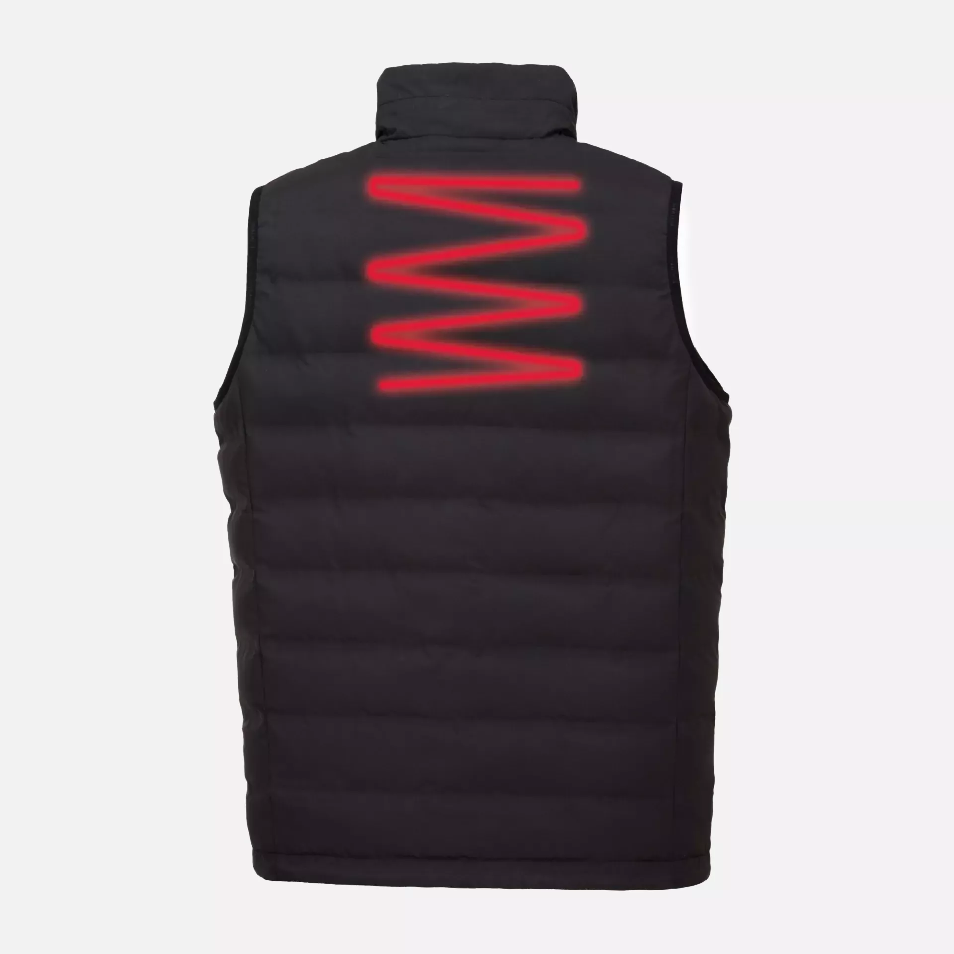 Portwest S549BKR, Ultrasonic Heated Tunnel Bodywarmer, Black, image 4