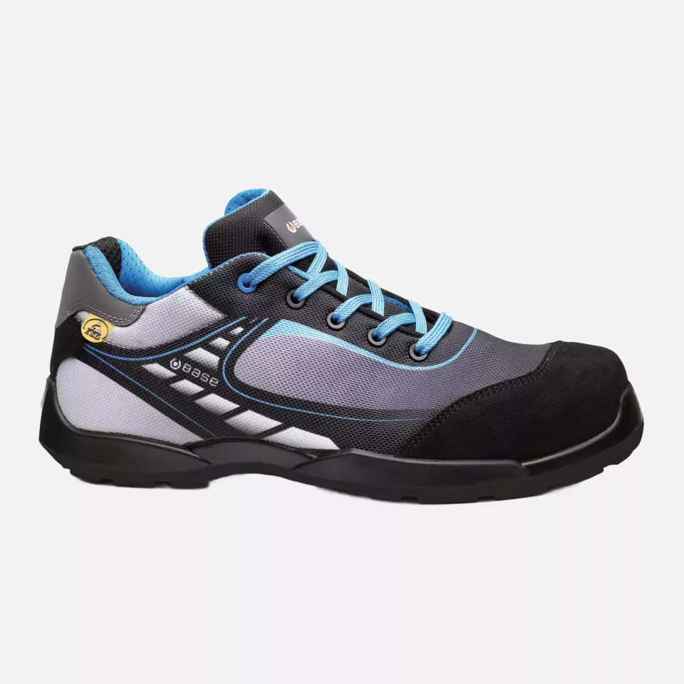 Portwest B0676BKB, Bowling/Tennis S3L FO SR, Black/Blue, image 1, gallery thumbnail