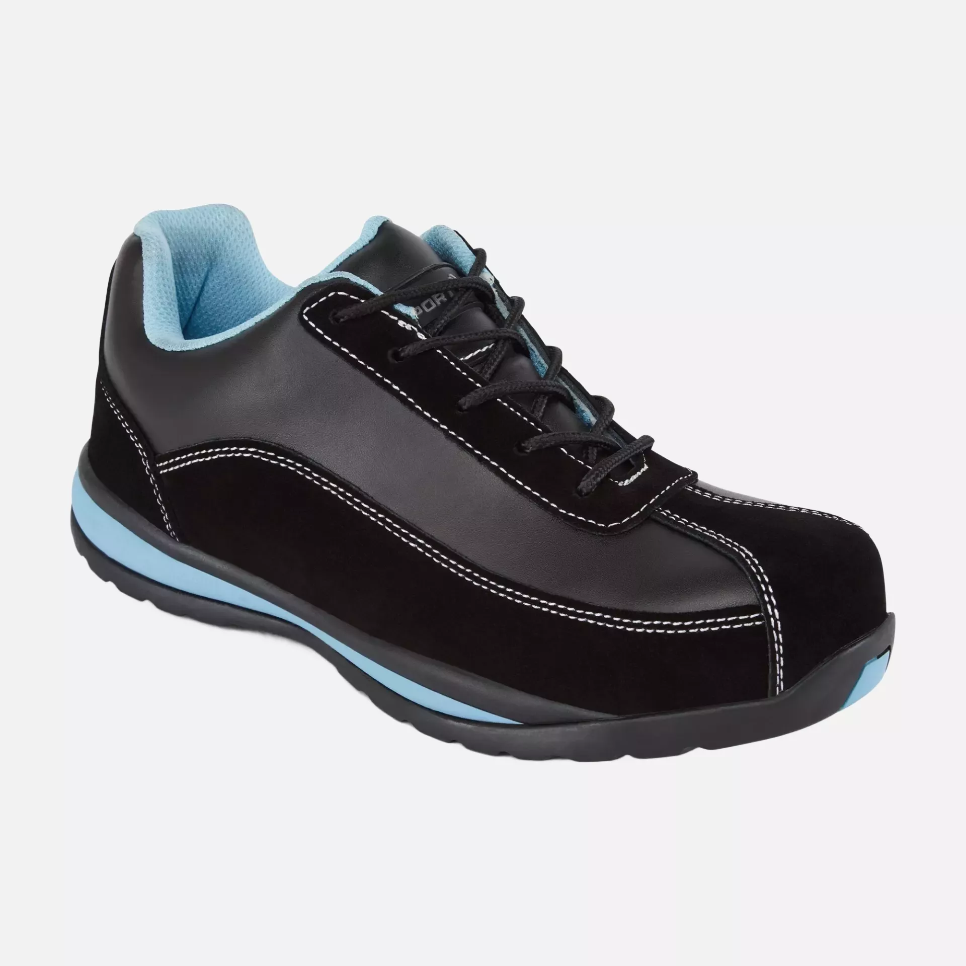 Portwest FW39BKR, Steelite Women's Safety Trainer S1P HRO, Black, image 3