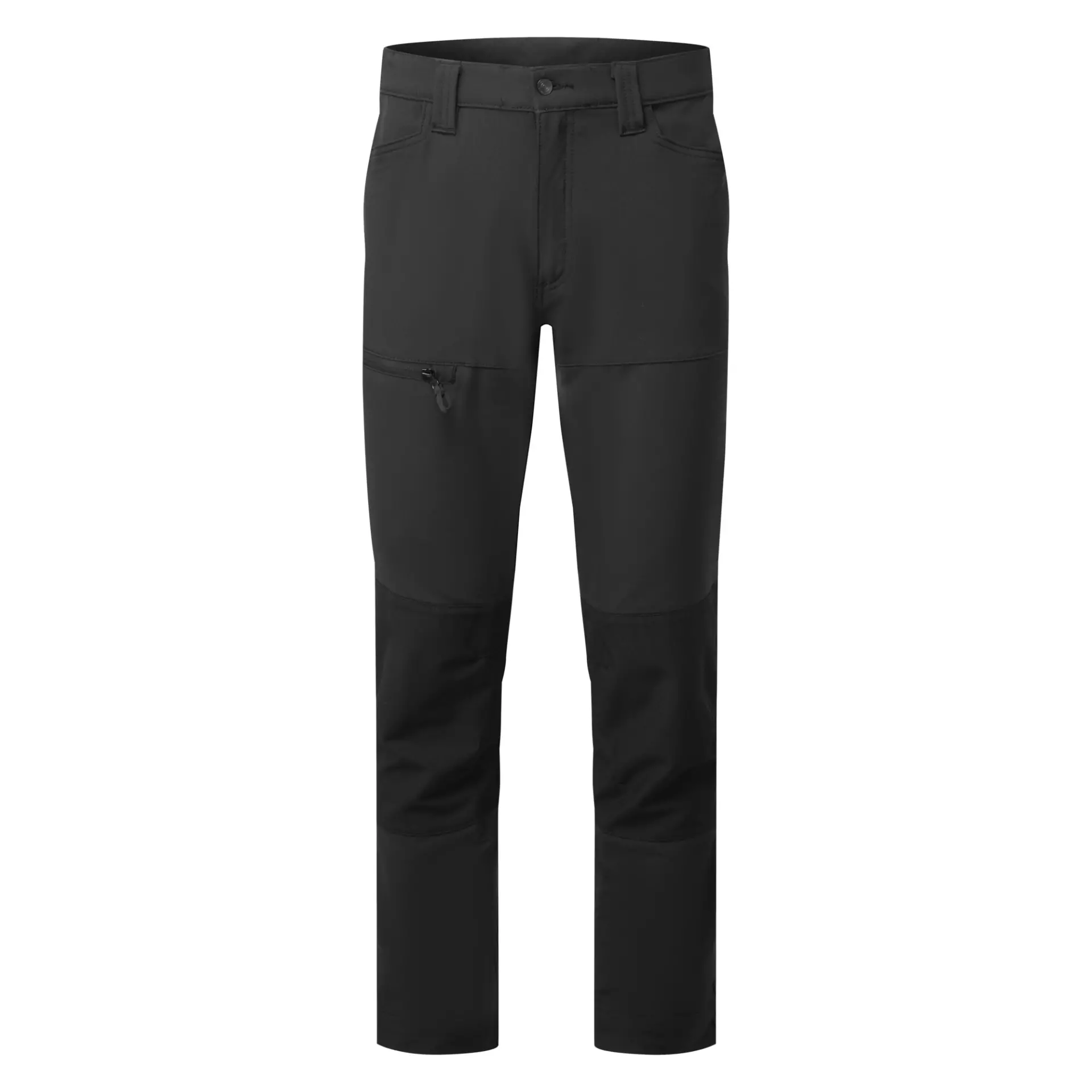 Portwest CD886BKR, WX2 Eco Stretch Work Trousers, Black, image 1