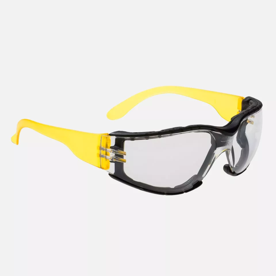 Portwest PS32CLR, Wrap Around Plus Schutzbrille, Transparent, image 1, gallery thumbnail