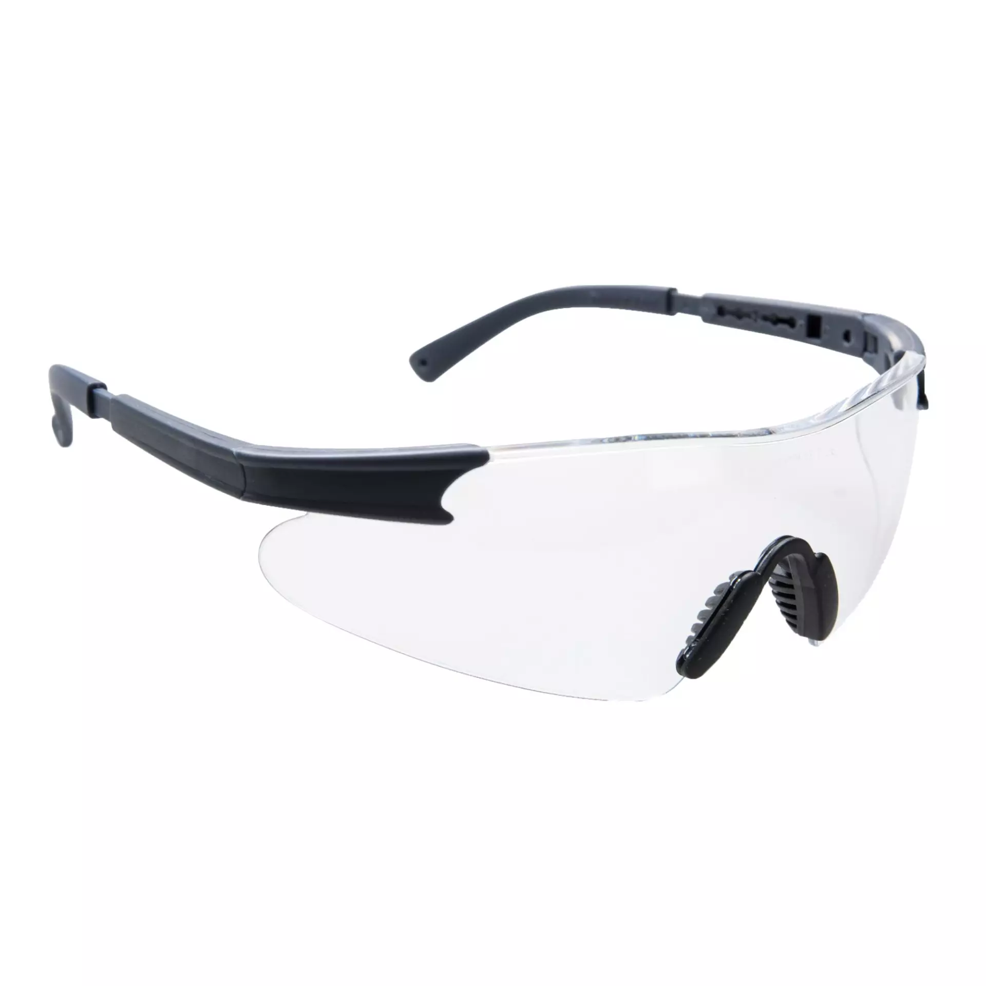 Portwest PW17CLR, Curvo Safety Glasses, Clear, image 3