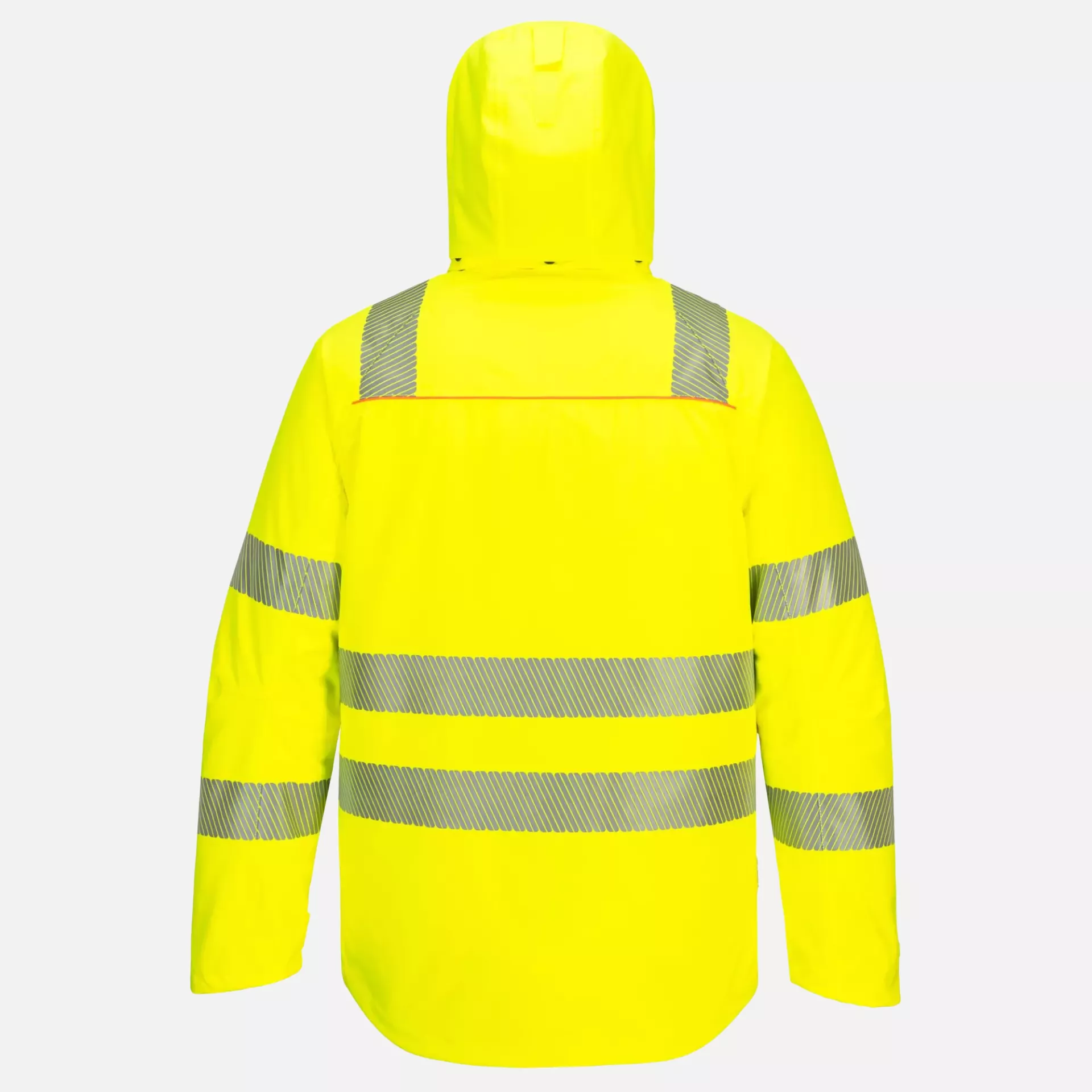 Portwest DX461YBR, DX4 Hi-Vis Winter Jacket, Yellow/Black, image 5