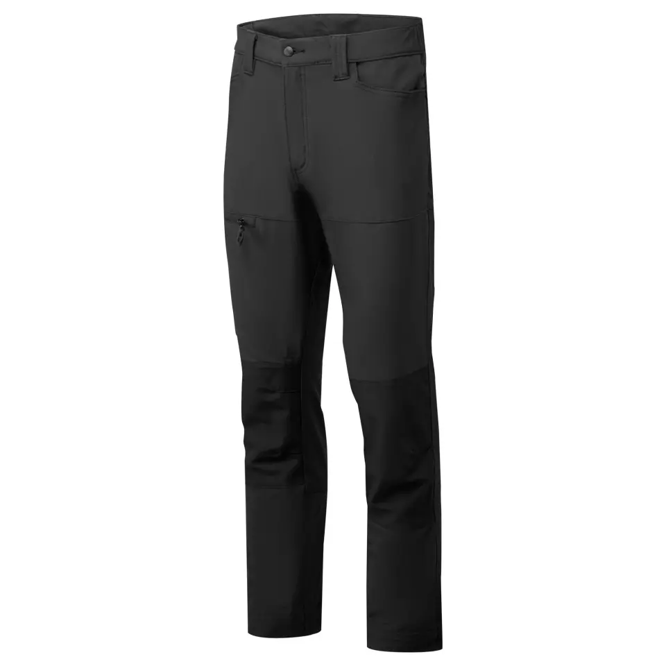 Portwest CD886BKR, WX2 Eco Stretch Work Trousers, Black, image 3, gallery thumbnail