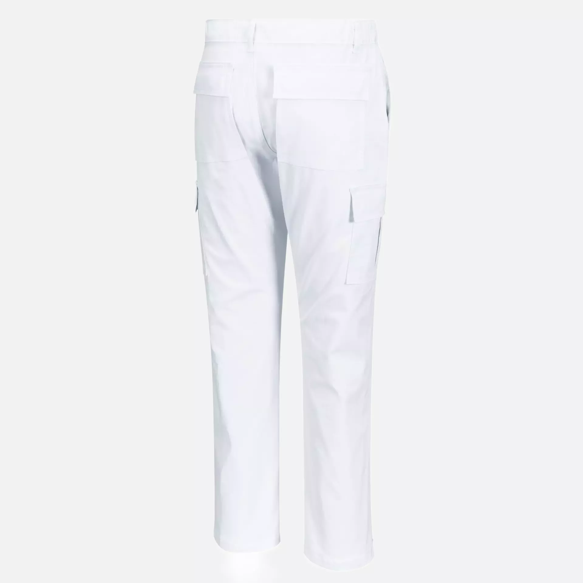 Portwest S231WHR, WX2 Eco Stretch Slim Fit Combat Trousers, White, image 3